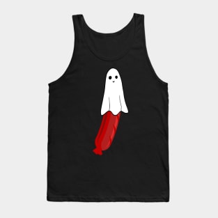 Halloween | Happy Halloweiner | Ghost | Gift for Halloween Fans | Hotdog Tank Top